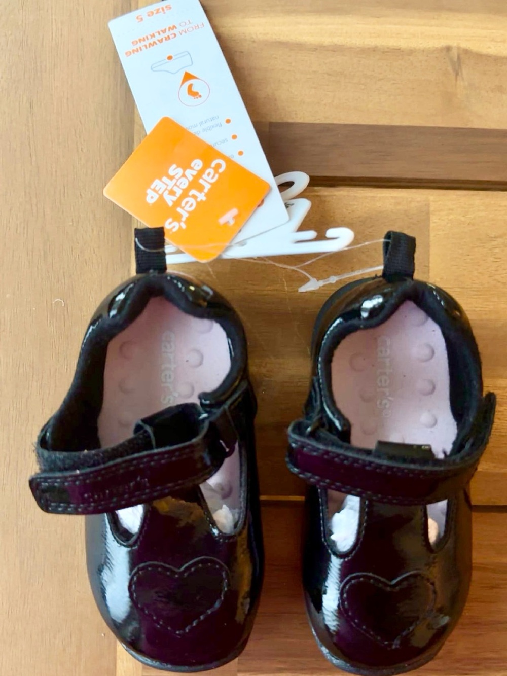 Toddler 5c Black Patent Mary Jane | Carter’s Every Step | First Walker | NEW